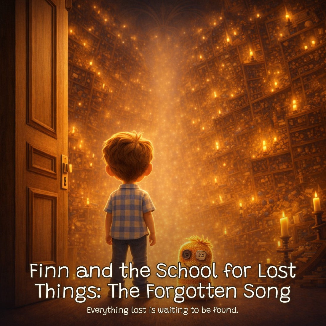 The School for Lost Things — Book 1 cover, personalised children's book