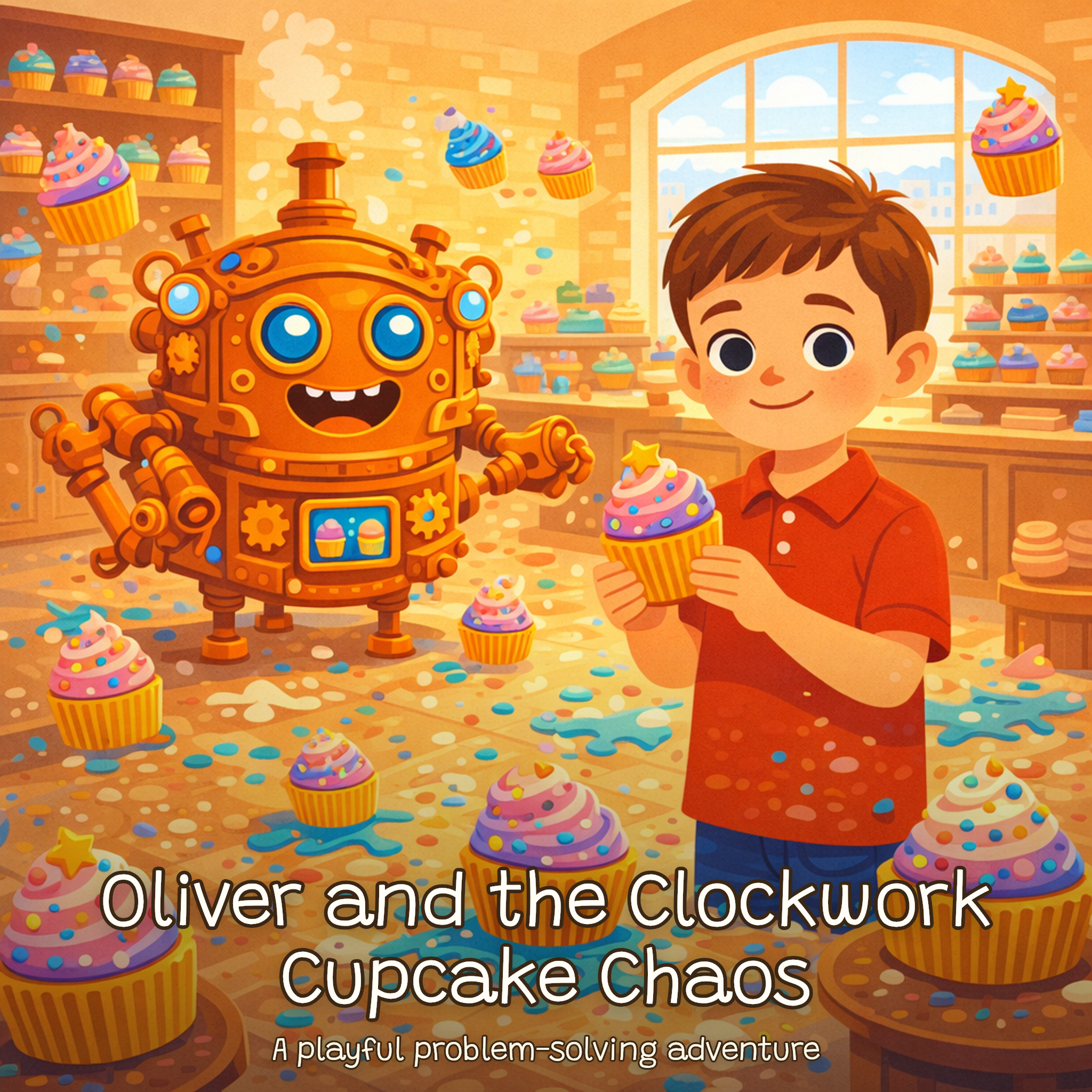 The Clockwork Cupcake Chaos – Personalised Storybook