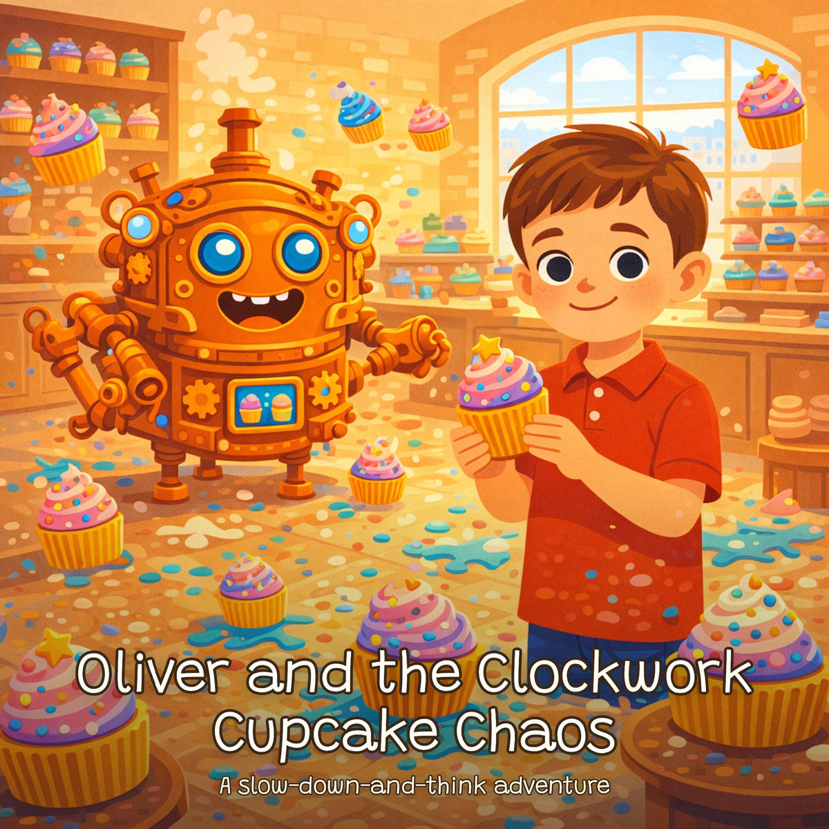 The Clockwork Cupcake Chaos – Personalised Storybook