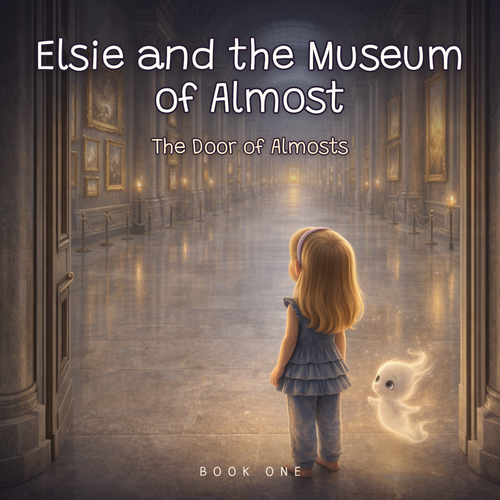 Museum of Almost · Book One – The Door of Almosts — front cover (Pixar 3D Storybook)