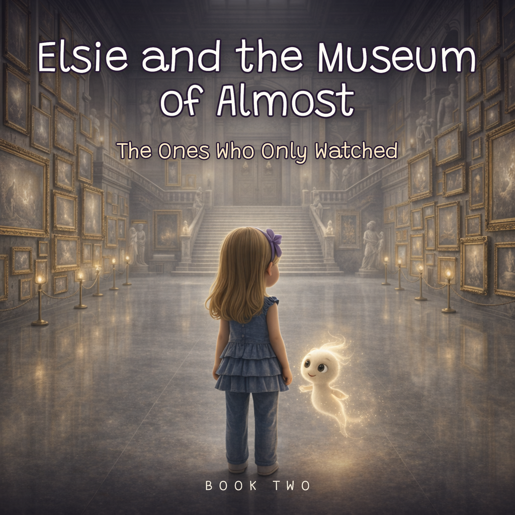 Museum of Almost · Book Two – The Ones Who Only Watched — front cover (Pixar 3D Storybook)