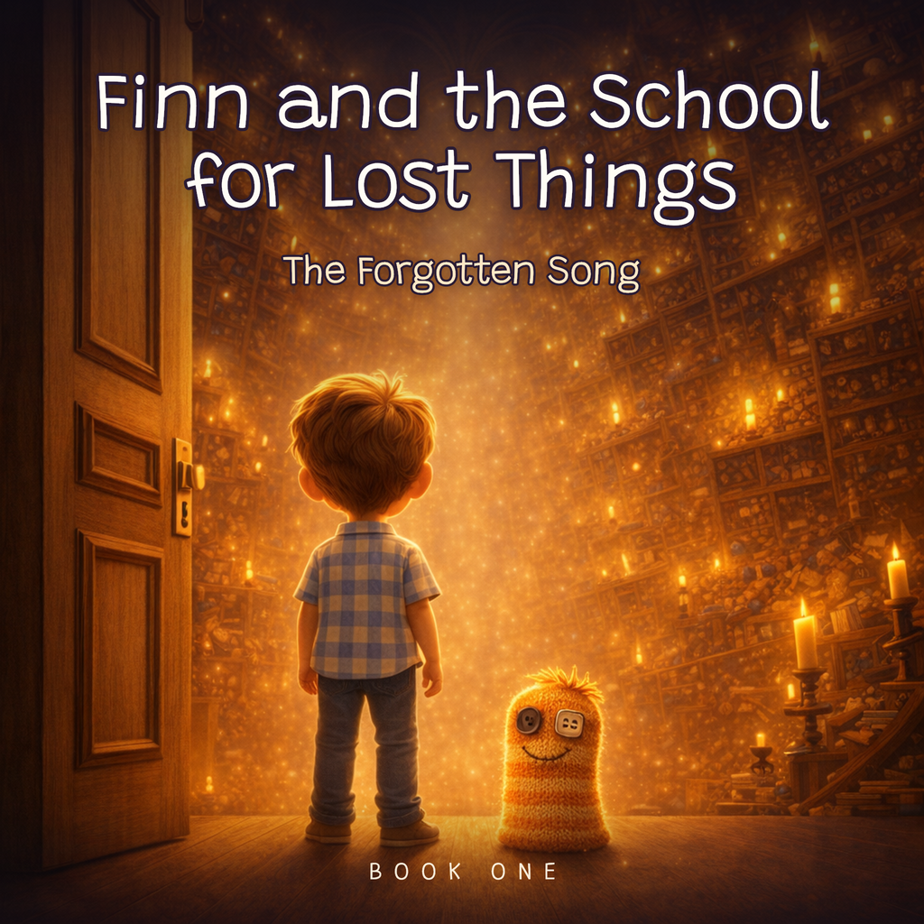 School for Lost Things · Book One – The Forgotten Song — front cover (Pixar 3D Storybook)