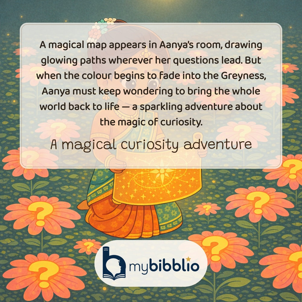 The Map That Drew Itself – Personalised Storybook — back cover (Modern Flat style)