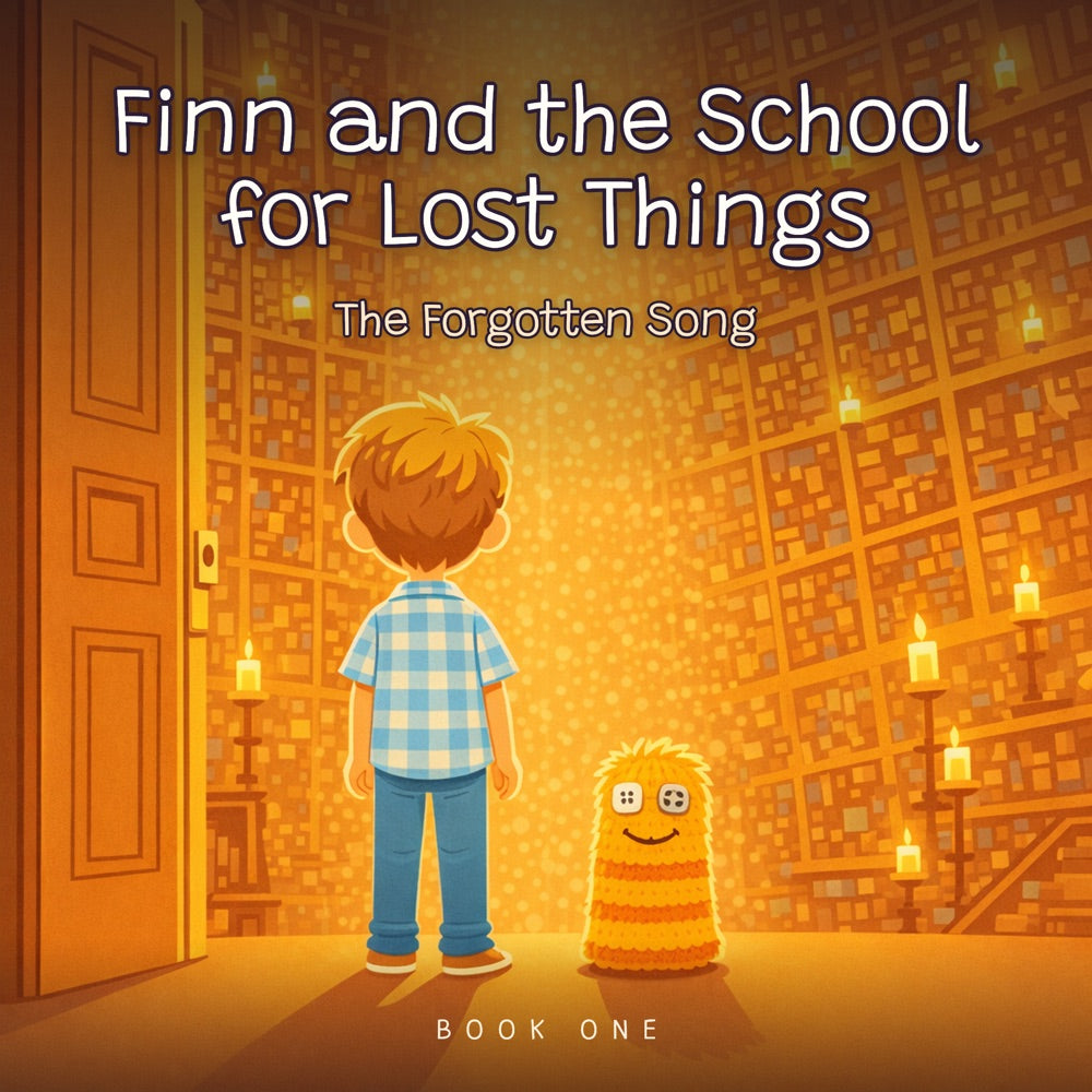 School for Lost Things · Book One – The Forgotten Song — front cover (Modern Flat style)