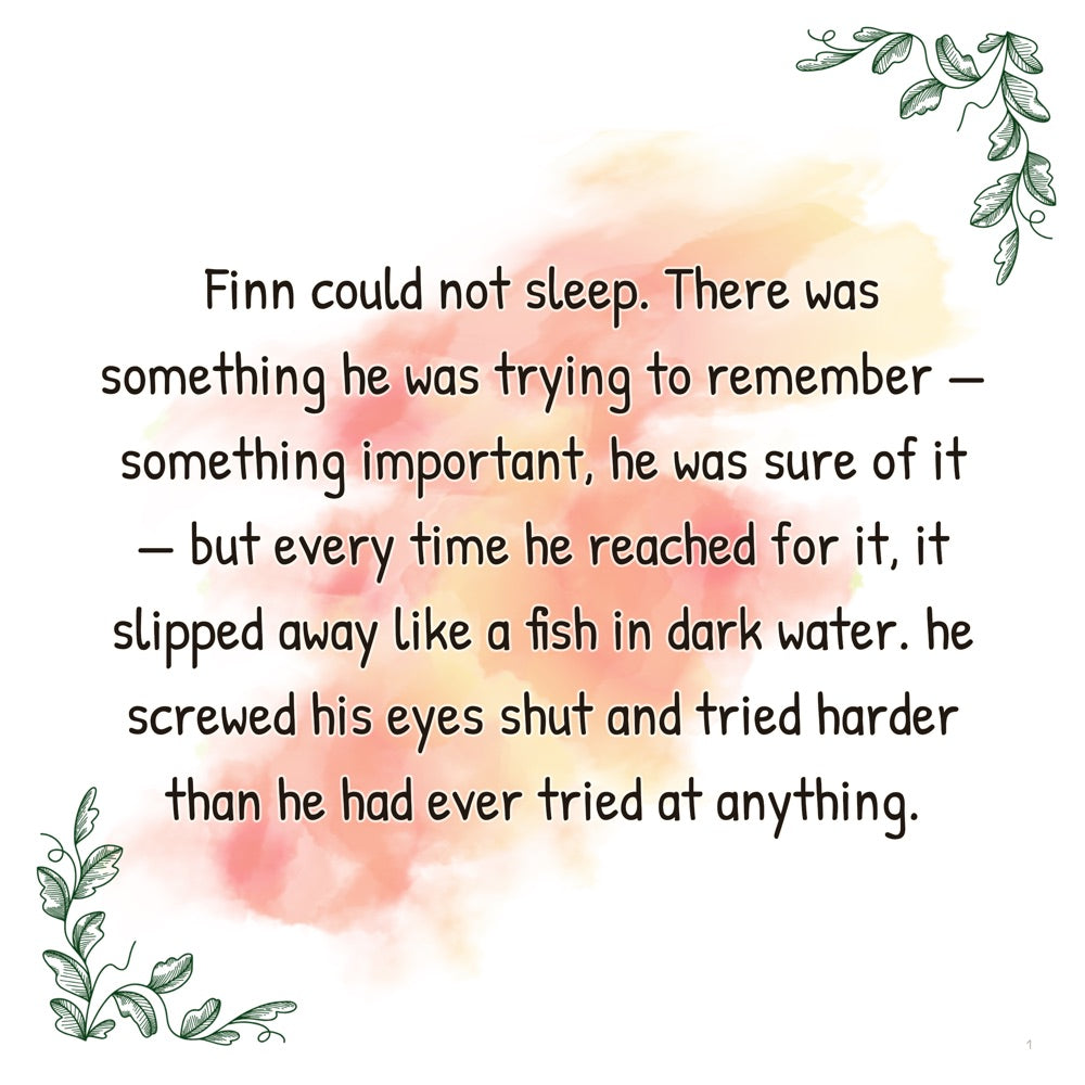 School for Lost Things · Book One – The Forgotten Song — scene one text (Modern Flat style)