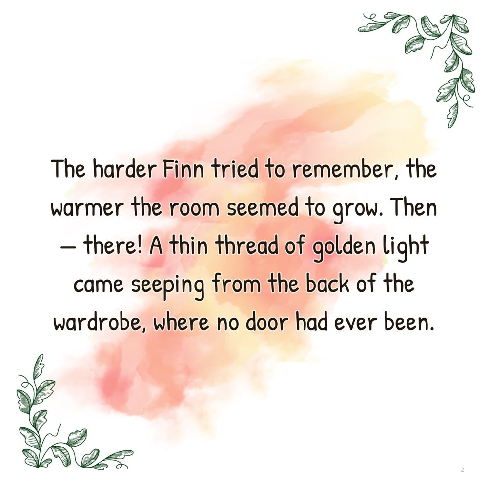 School for Lost Things · Book One – The Forgotten Song — scene two text (Modern Flat style)