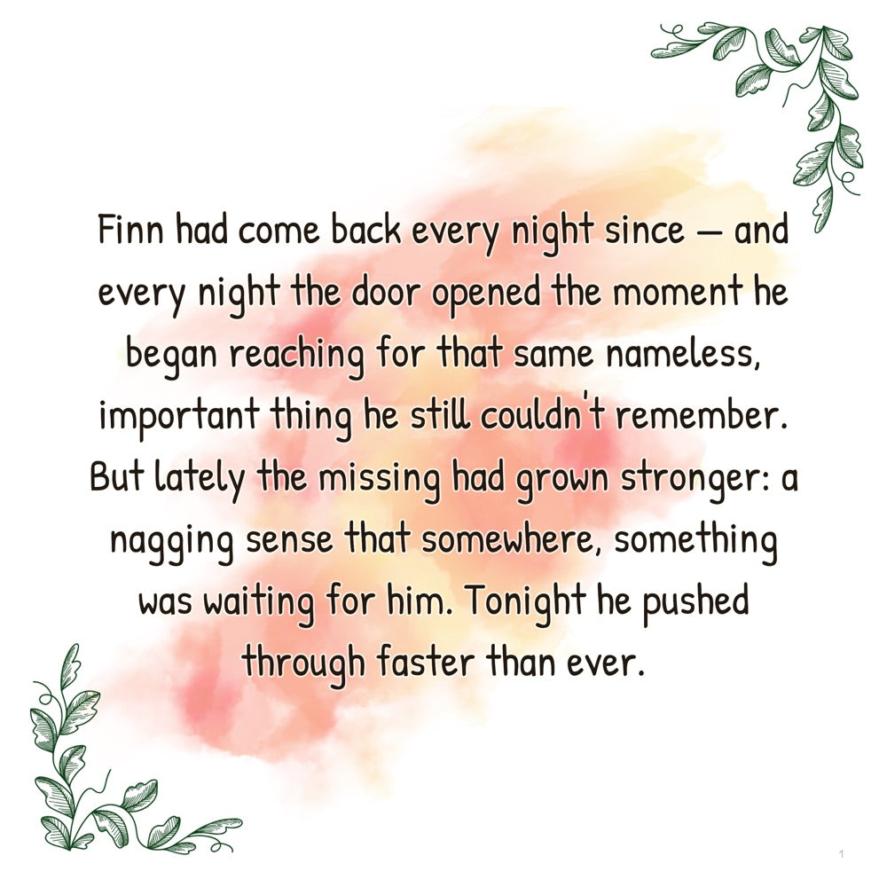 School for Lost Things · Book Two – The Never-Found Wing — scene one text (Modern Flat style)