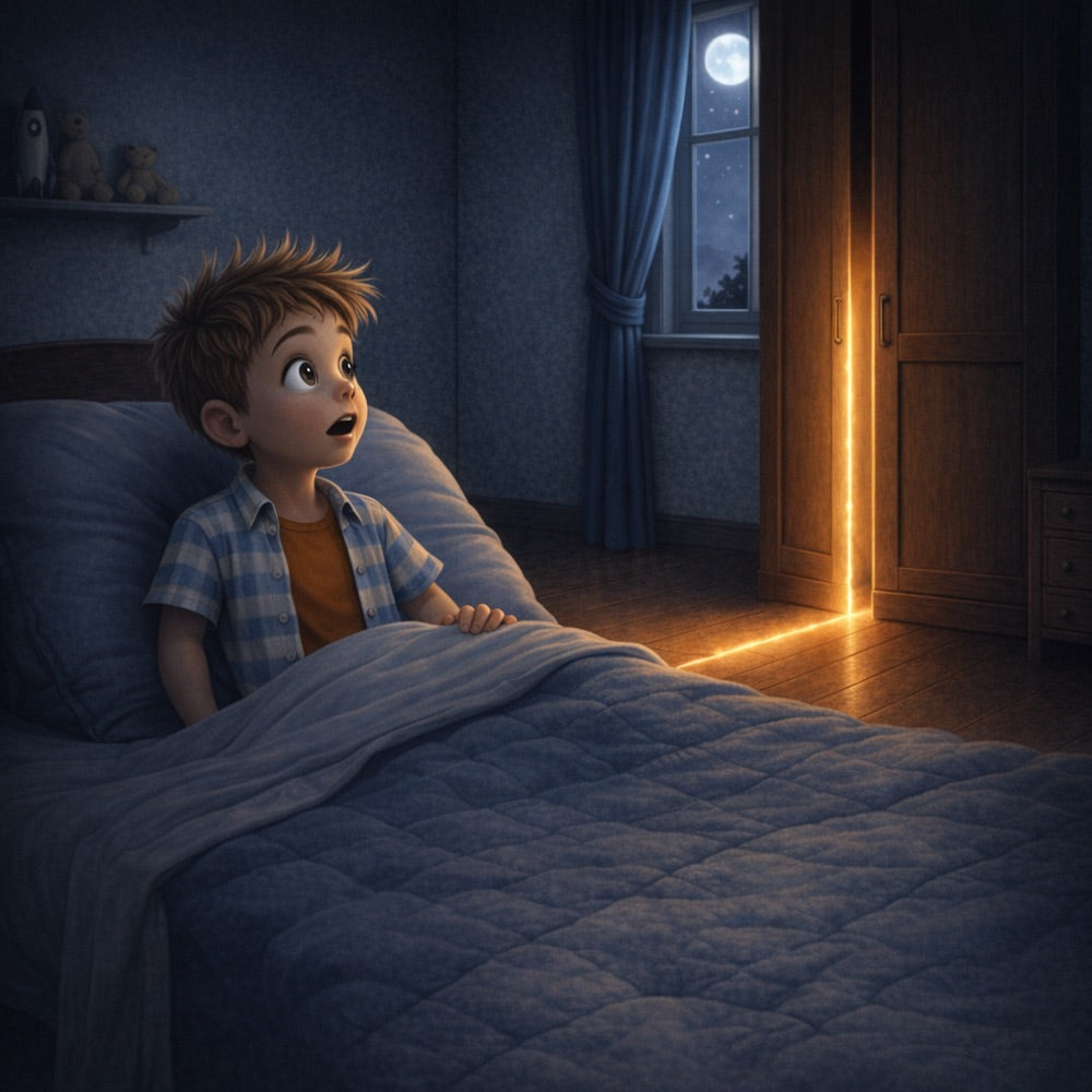 School for Lost Things · Book One – The Forgotten Song — scene two illustration (Pixar 3D style)
