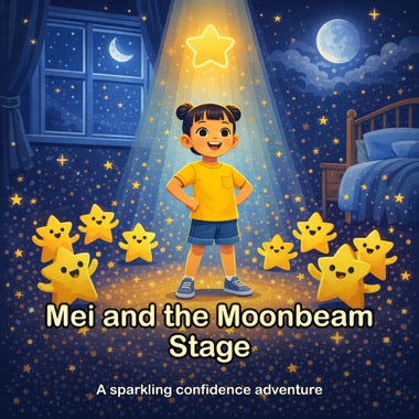 Personalised storybook cover — Modern Flat style