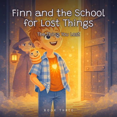 Personalised storybook cover — Modern Flat style