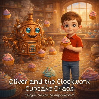 Personalised storybook cover — Pixar 3D style