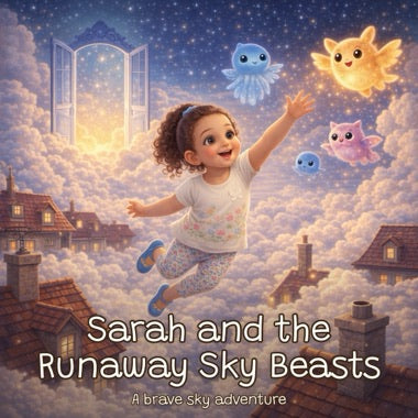 Personalised storybook cover — Pixar 3D style